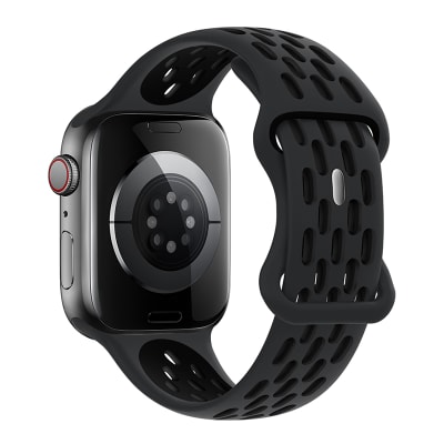 CORREA SILICONA DEPORTIVA NEGRO 38/40/41MM (WA19)