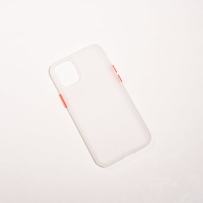 BORDE COLOR REFORZADA BLANCO IPHONE 12 MINI