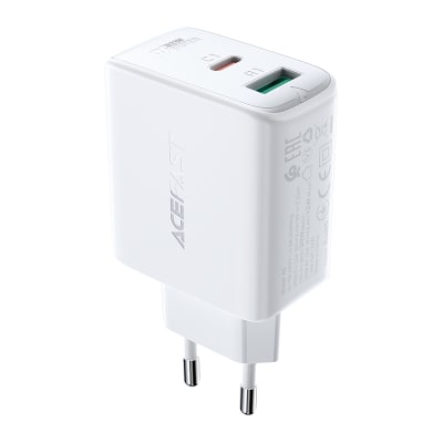 ENCHUFE 32W USB-C(20W) + USB-A(12W) (A5PD)