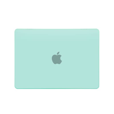 SILICONA DURA VERDE AGUA CRYSTAL MACBOOOK PRO 13.3