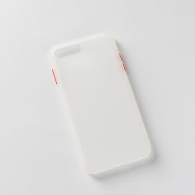 BORDE COLOR REFORZADA BLANCO IPHONE 6P/6SP/7P/8P