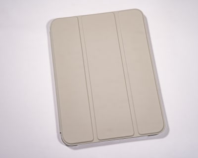MAGNETICA CON TAPA DE CUERO BLANCO INVIERNO IPAD MINI 4TA/5TA GENERACION