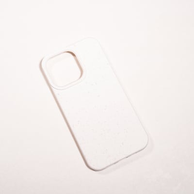 BIODEGRADABLE ANTIGOLPES BLANCO IPHONE 13 PRO
