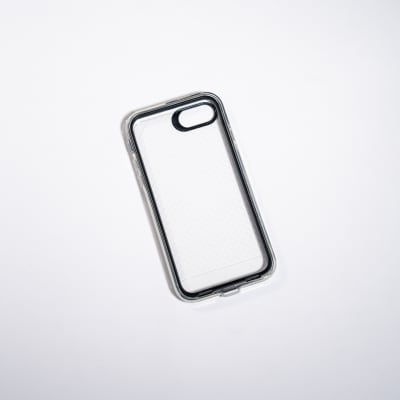 ANIGMA ANTIGOLPE BORDE INTERCAMBIABLE ROJO Y NEGRO IPHONE 6/6S/7/8/SE2
