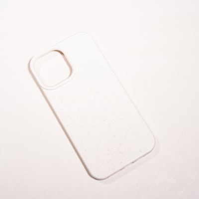 BIODEGRADABLE ANTIGOLPES BLANCO IPHONE 13 PRO MAX