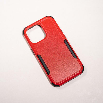 ANTIGOLPES 2 ALTA PROTECCIÓN ROJO IPHONE 13 PRO
