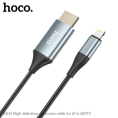 CABLE HDMI A LIGHTNING, HD (UA15)