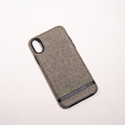 INCIPO REFORZADA GRIS GENERO IPHONE X/XS