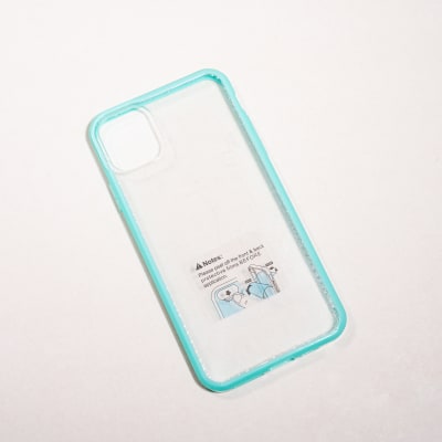 TRANSPARENTE + BORDE VERDE AGUA IPHONE 11 PRO MAX