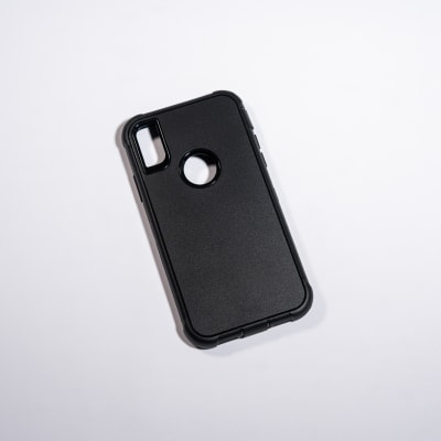 ANTIGOLPES ALTA PROTECCION NEGRO IPHONE X/XS