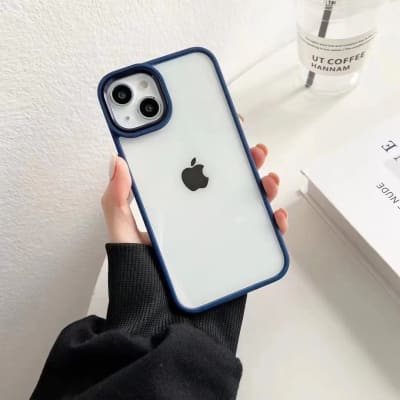 BORDE COLOR REFORZADA AZUL IPHONE 13 PRO MAX