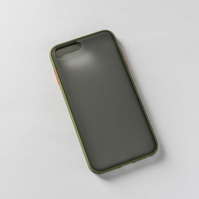 BORDE COLOR REFORZADA VERDE OSCURO IPHONE 6P/6SP/7P/8P