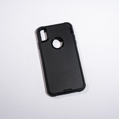 ANTIGOLPES ALTA PROTECCION NEGRO IPHONE XS MAX