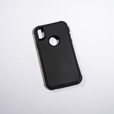 ANTIGOLPES ALTA PROTECCION NEGRO IPHONE XR