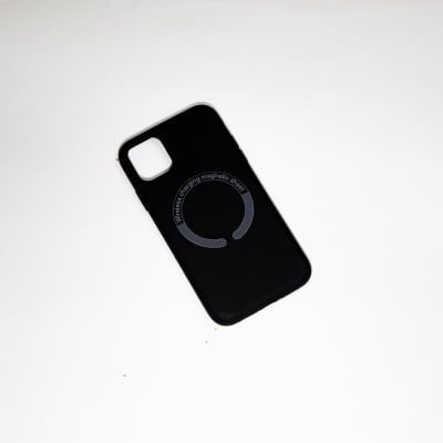 CARCASA SILICONA MAGSAFE - NEGRO IPHONE 11