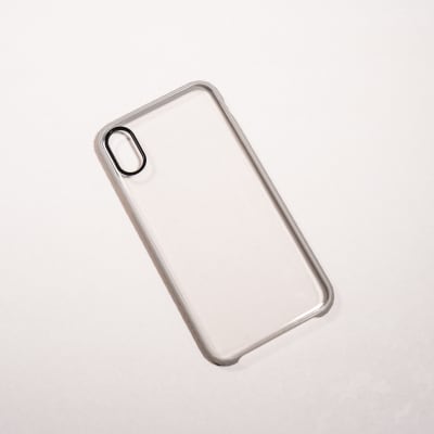 INCASE TRANSPARENTE BORDE GRIS IPHONE X/XS