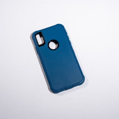 ANTIGOLPES ALTA PROTECCION AZUL IPHONE X/XS