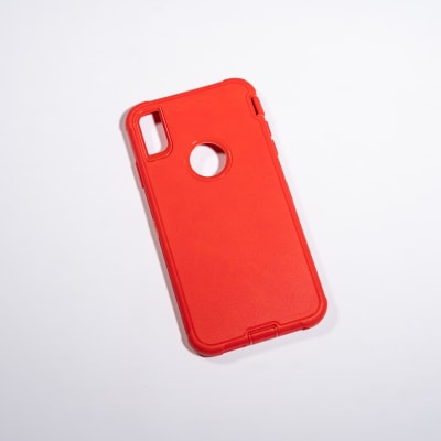 ANTIGOLPES ALTA PROTECCION ROJO IPHONE XS MAX