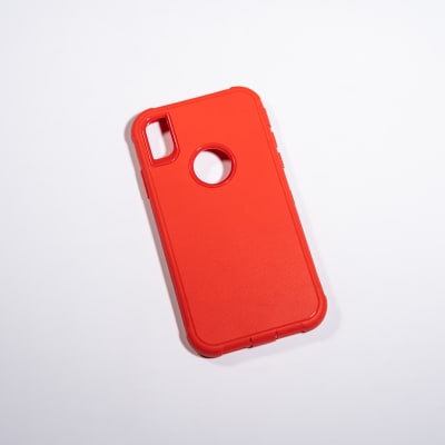 ANTIGOLPES ALTA PROTECCION ROJO IPHONE XR