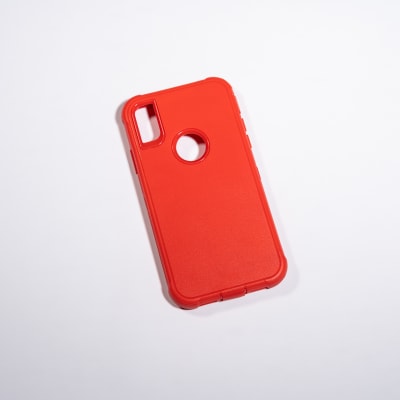 ANTIGOLPES ALTA PROTECCION ROJO IPHONE X/XS