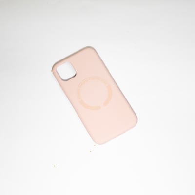CARCASA SILICONA MAGSAFE - ROSA PALO IPHONE 13 PRO MAX
