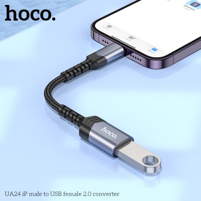ADAPTADOR USB-C (MACHO) A USB-A 3.0 (HEMBRA) UA24