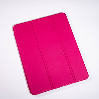MAGNETICA CON TAPA DE CUERO LILA IPAD 11´´ PRO DE 1RA/2DA/3RA GENERACION