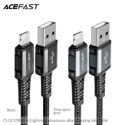 CABLE USB A LIGHTNING C1-02 CERTIFICADO MFI