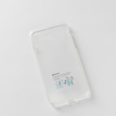 TRANSPARENTE + BORDE TRANSPARENTE IPHONE 7P/8P