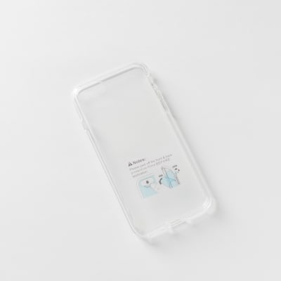 TRANSPARENTE + BORDE TRANSPARENTE IPHONE 7/8/SE2