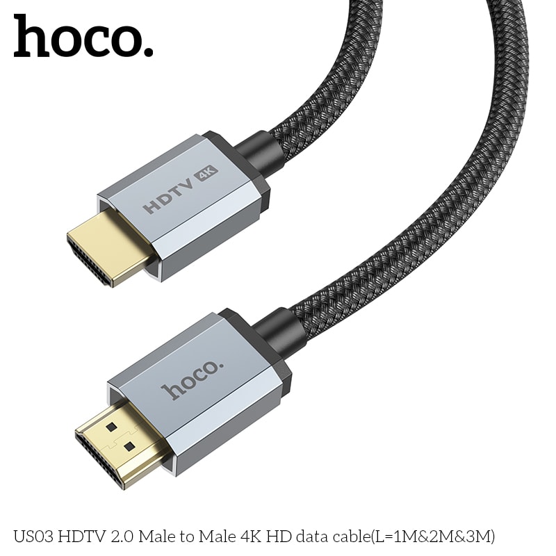CABLE HDMI 4K, 2M HOCO (US03)1