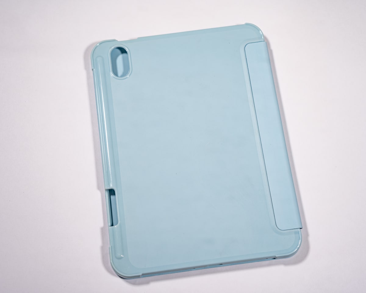 MAGNETICA CON TAPA DE CUERO VERDE AGUA IPAD MINI 4TA/5TA GENERACION3