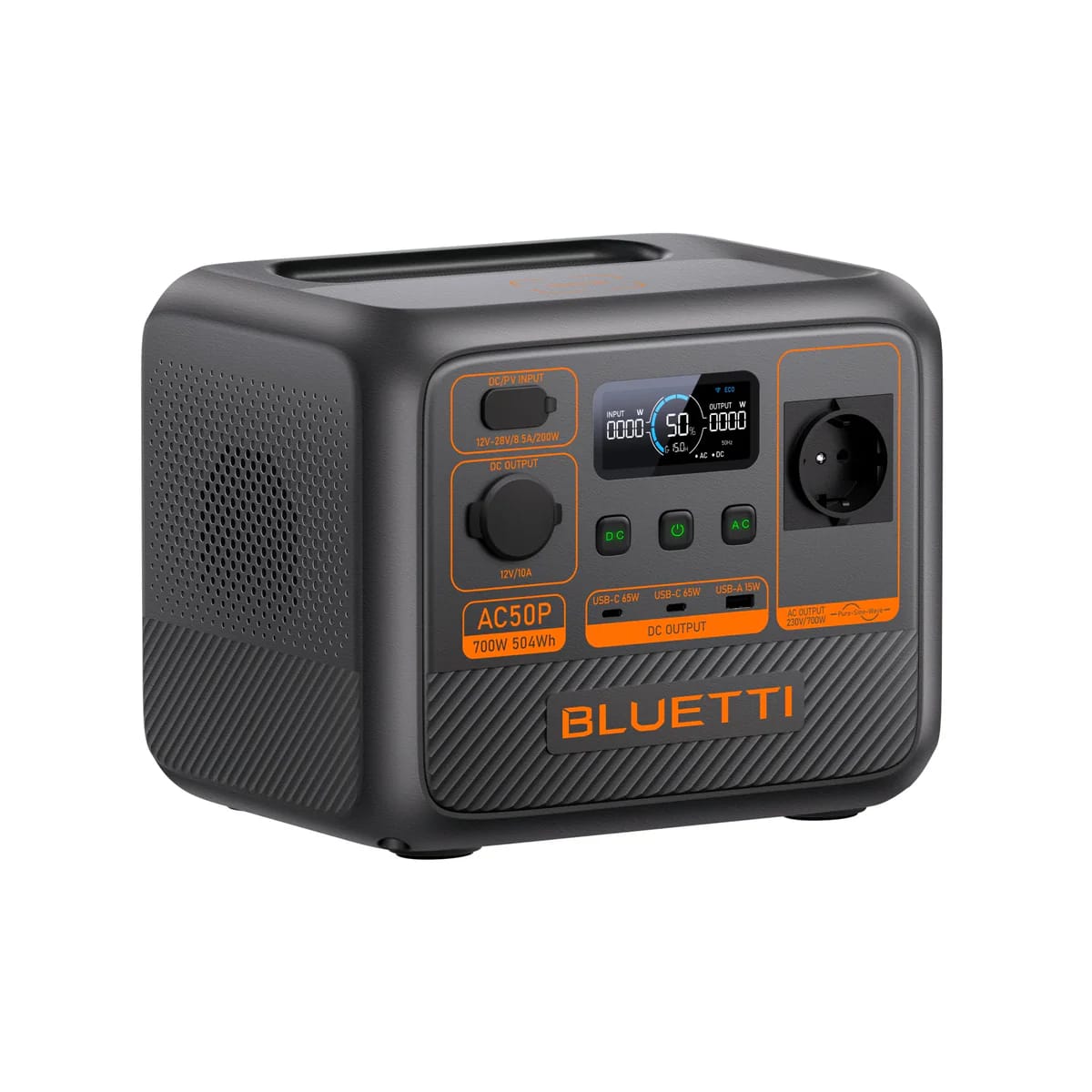 BLUETTI AC50P | Banco de batería recargable | 700W - 504Wh | CHILE12