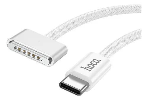 CABLE USB-C A MAGSAFE 3 (MACBOOK) 2M, 140W, ENCORDONADO X1034