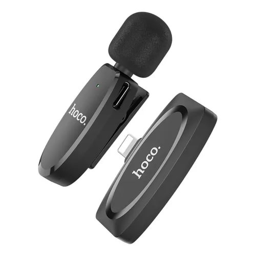 MICROFONO BLUETOOTH LIGTHNING NEGRO, BATERIA 6 HORAS (L15)3