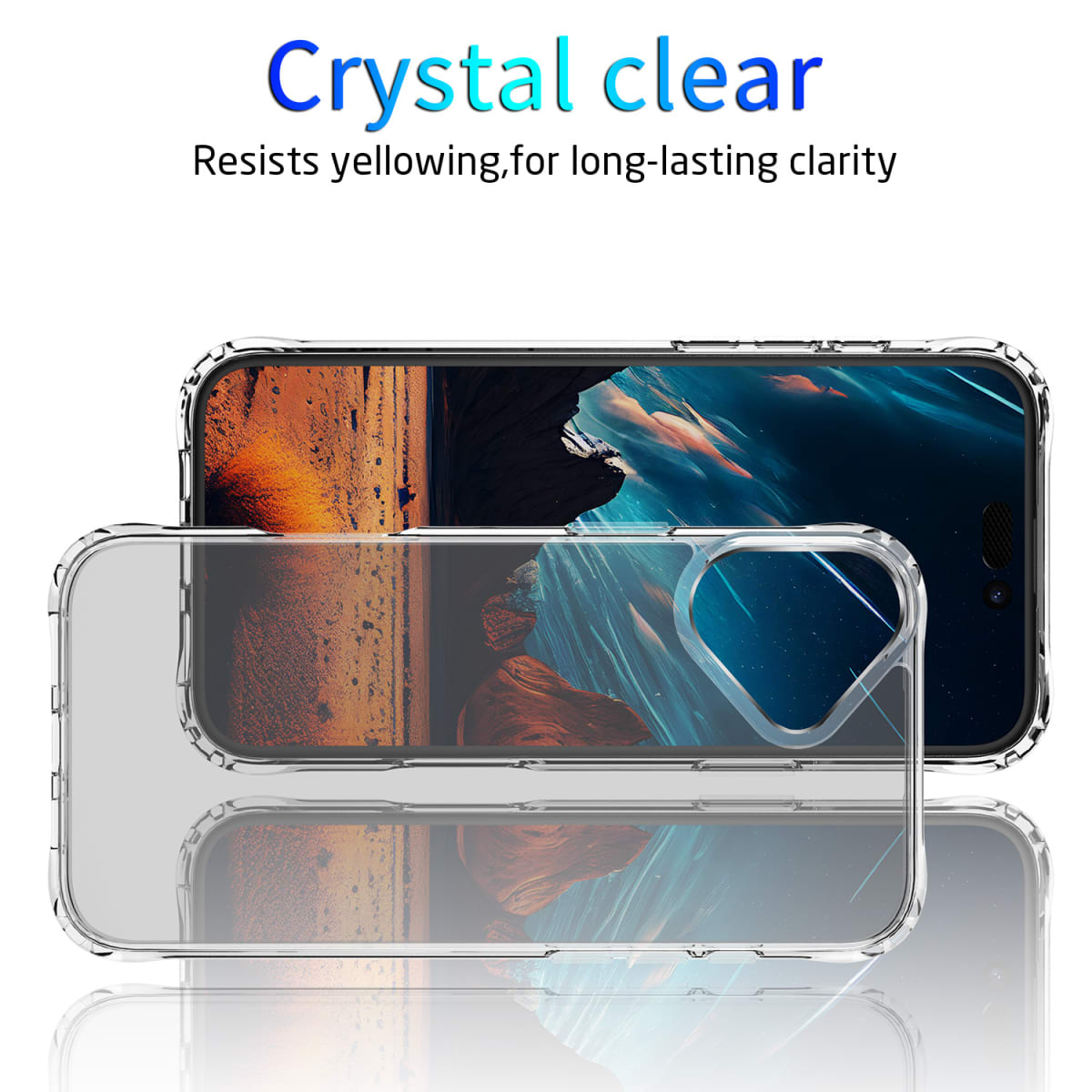 CARCASA TRASPARENTE REFORZADA IPHONE 179