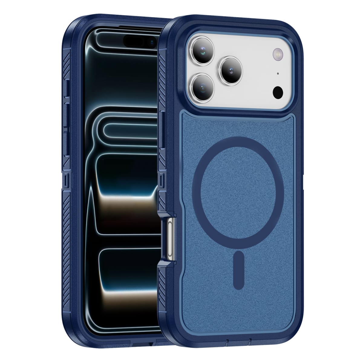 CARCASA ANTIGOLPES MAGSAFE IPHONE 17 AZUL5