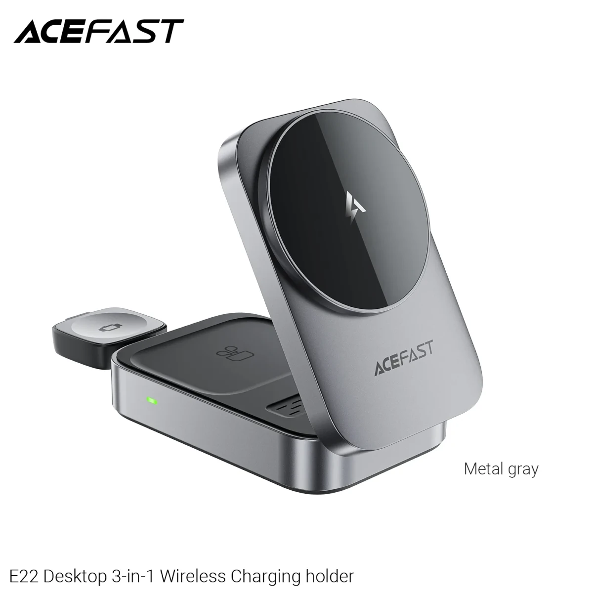 SOPORTE 3 EN 1 PARA TELEFONO, APPLE WATCH Y AIRPDOS (E22)7
