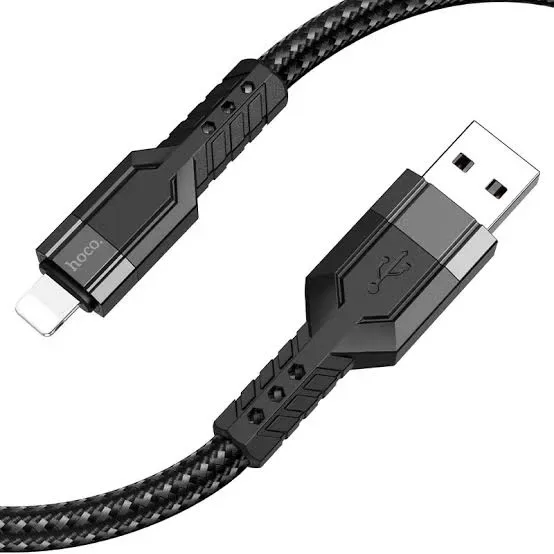 CABLE ALTA DURABILIDAD LIGHTNING A USB A 1,2M, U1104