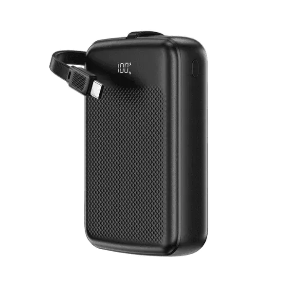 POWER BANK 20.000 MAH CON ENTRADA USB-C, USB-A Y CABLE USB-C (M14)3