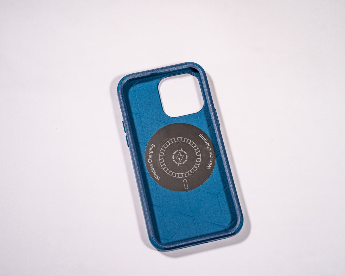 ANTIGOLPES 2 MAGSAFE ALTA PROTECCION AZUL IPHONE 14 PRO MAX9