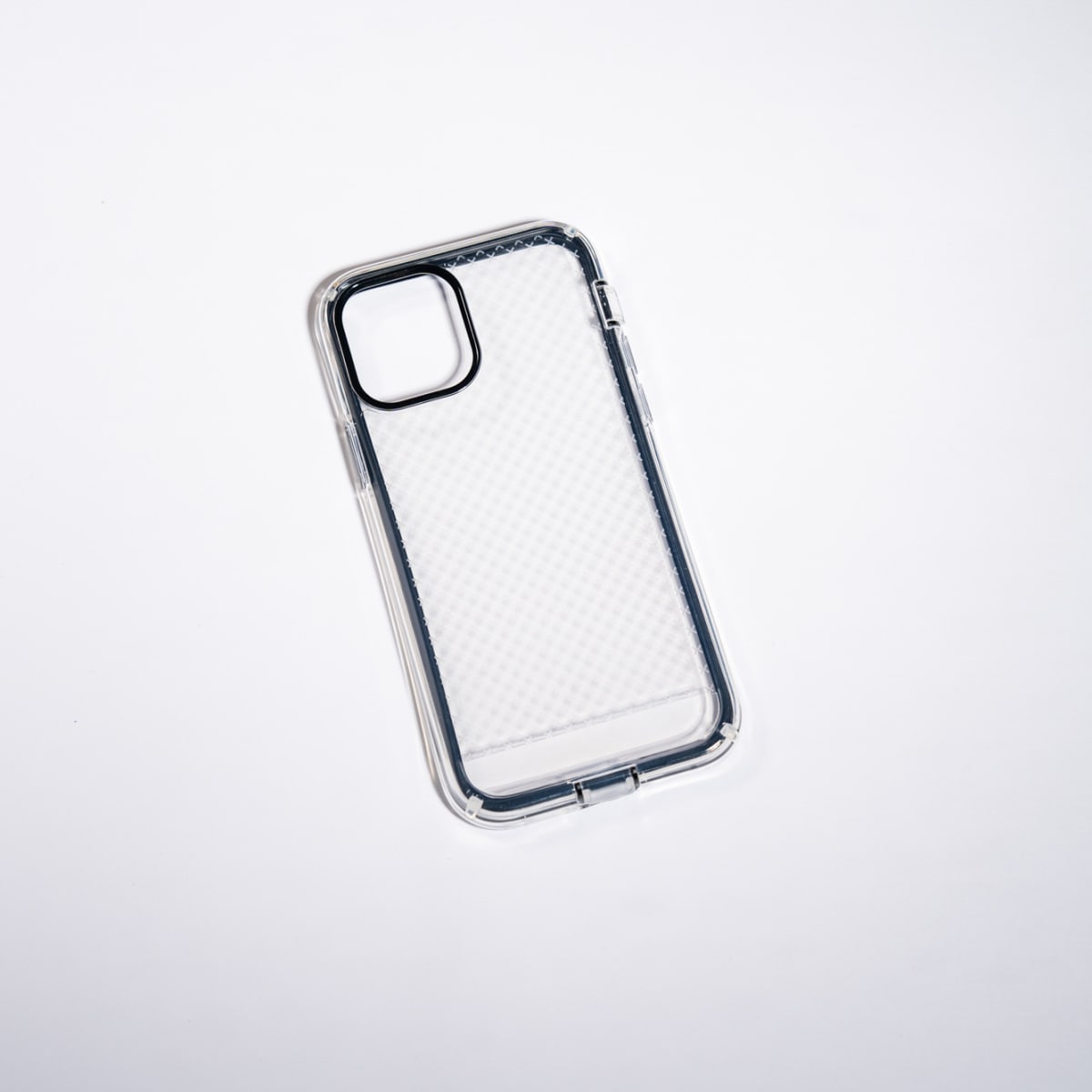 ANIGMA ANTIGOLPE BORDE INTERCAMBIABLE MORADO Y NEGRO IPHONE 12/12 PRO1