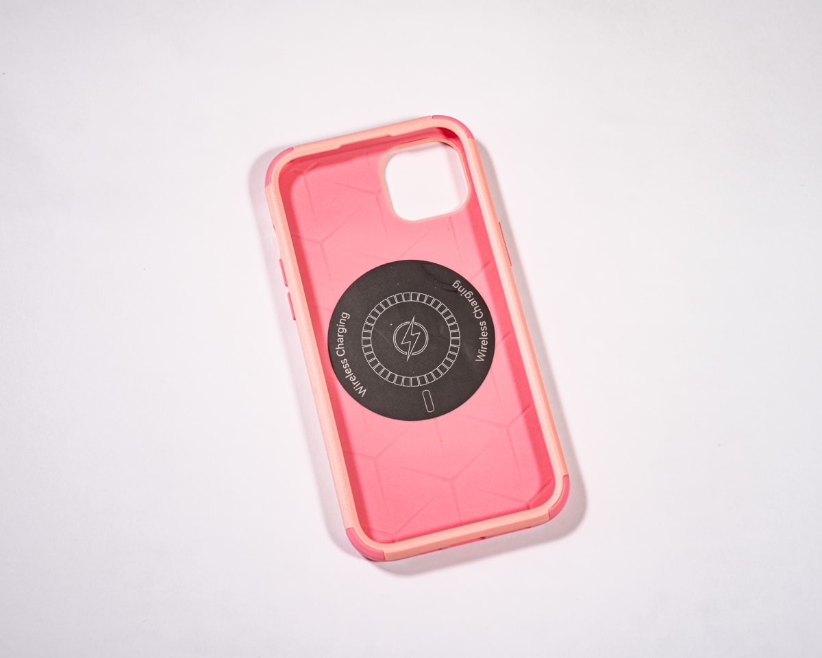 ANTIGOLPES 2 MAGSAFE ALTA PROTECCION ROSADO IPHONE 14 PLUS8