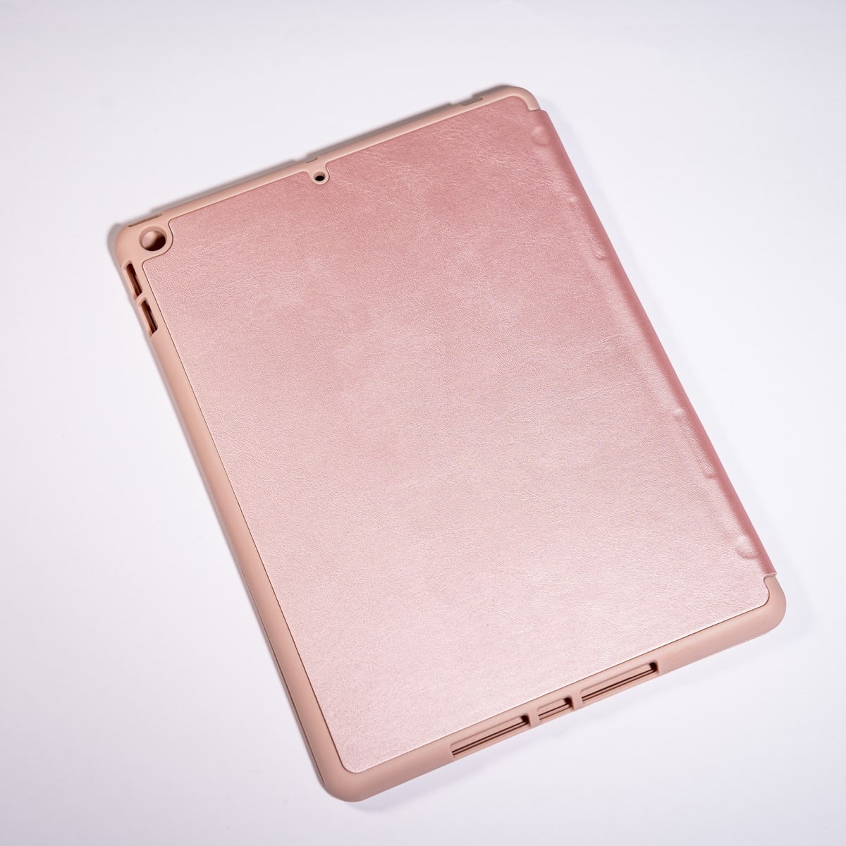 MAGNETICA CON TAPA DE CUERO ROSADO PALO IPAD 10,2´´ DE 7MA/8VA/9NA GENERACION1