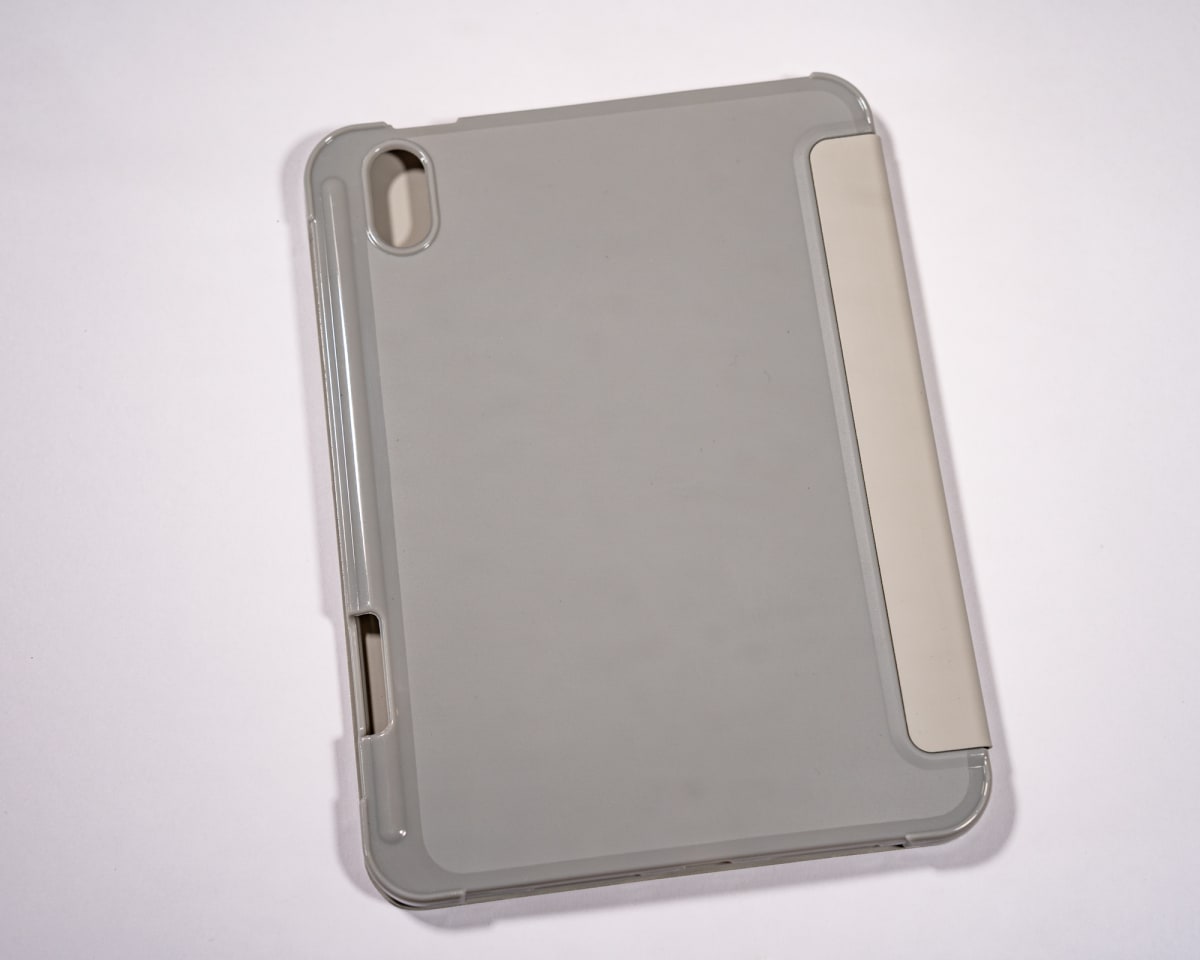 MAGNETICA CON TAPA DE CUERO BLANCO INVIERNO IPAD MINI 6TA GENERACION3