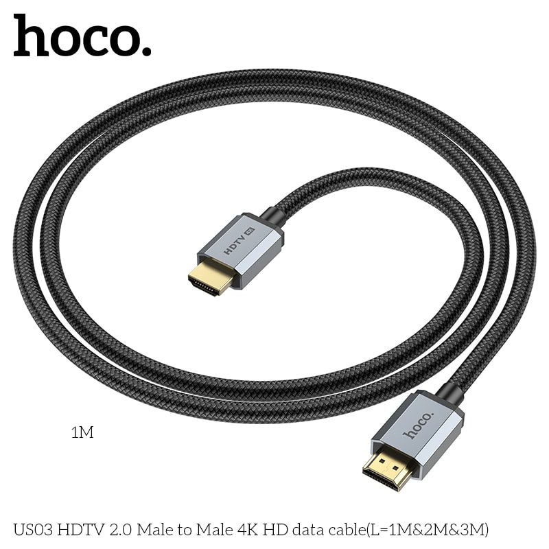 CABLE HDMI 4K, 2M HOCO (US03)2
