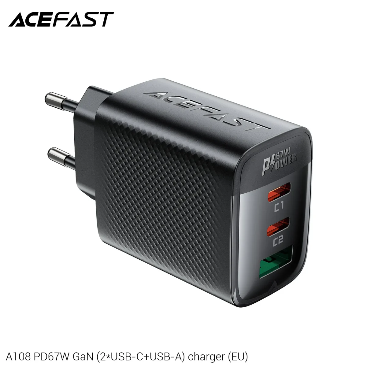 ENCHUFE 67W 2*TIPO USB C+USB A (A108)3