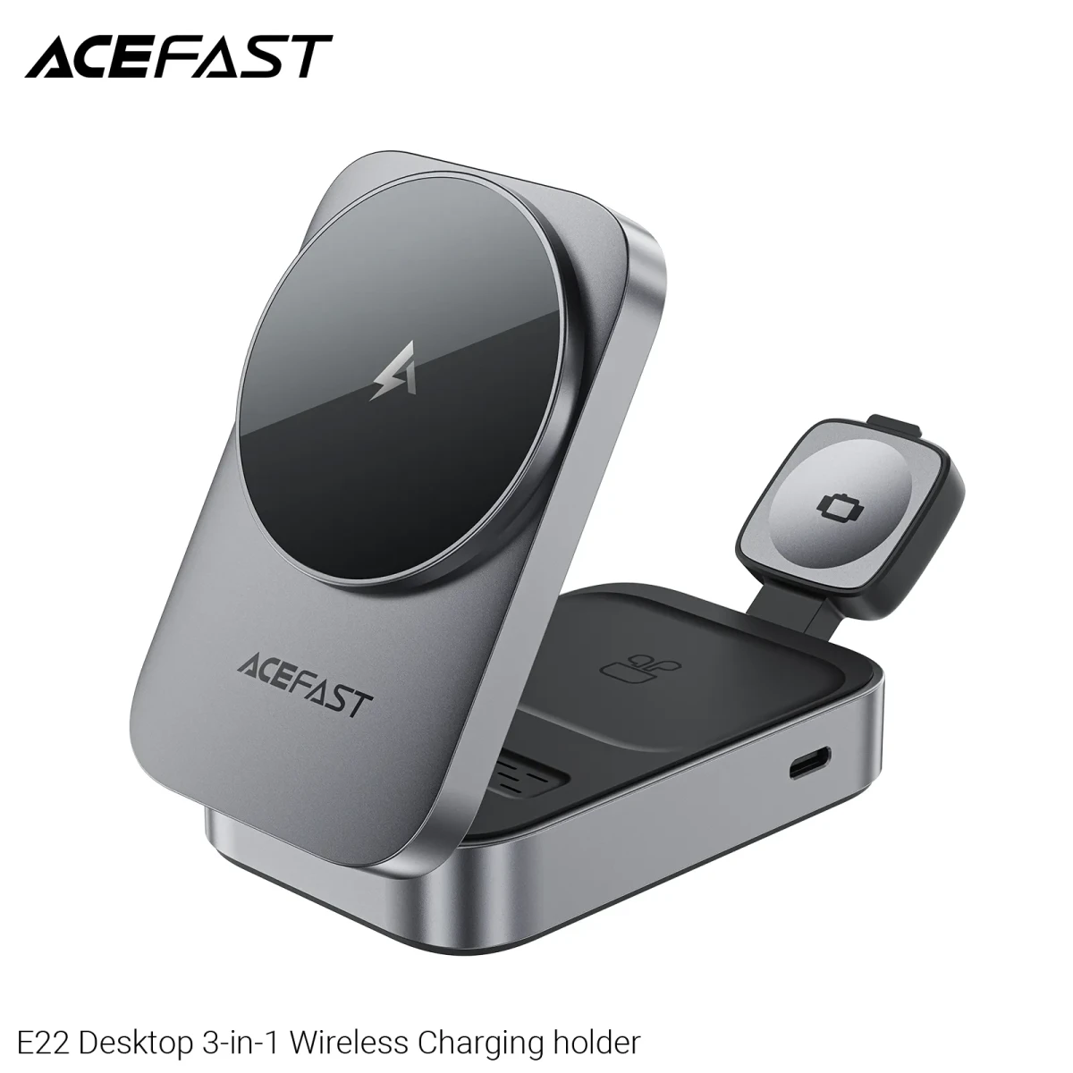 SOPORTE 3 EN 1 PARA TELEFONO, APPLE WATCH Y AIRPDOS (E22)4