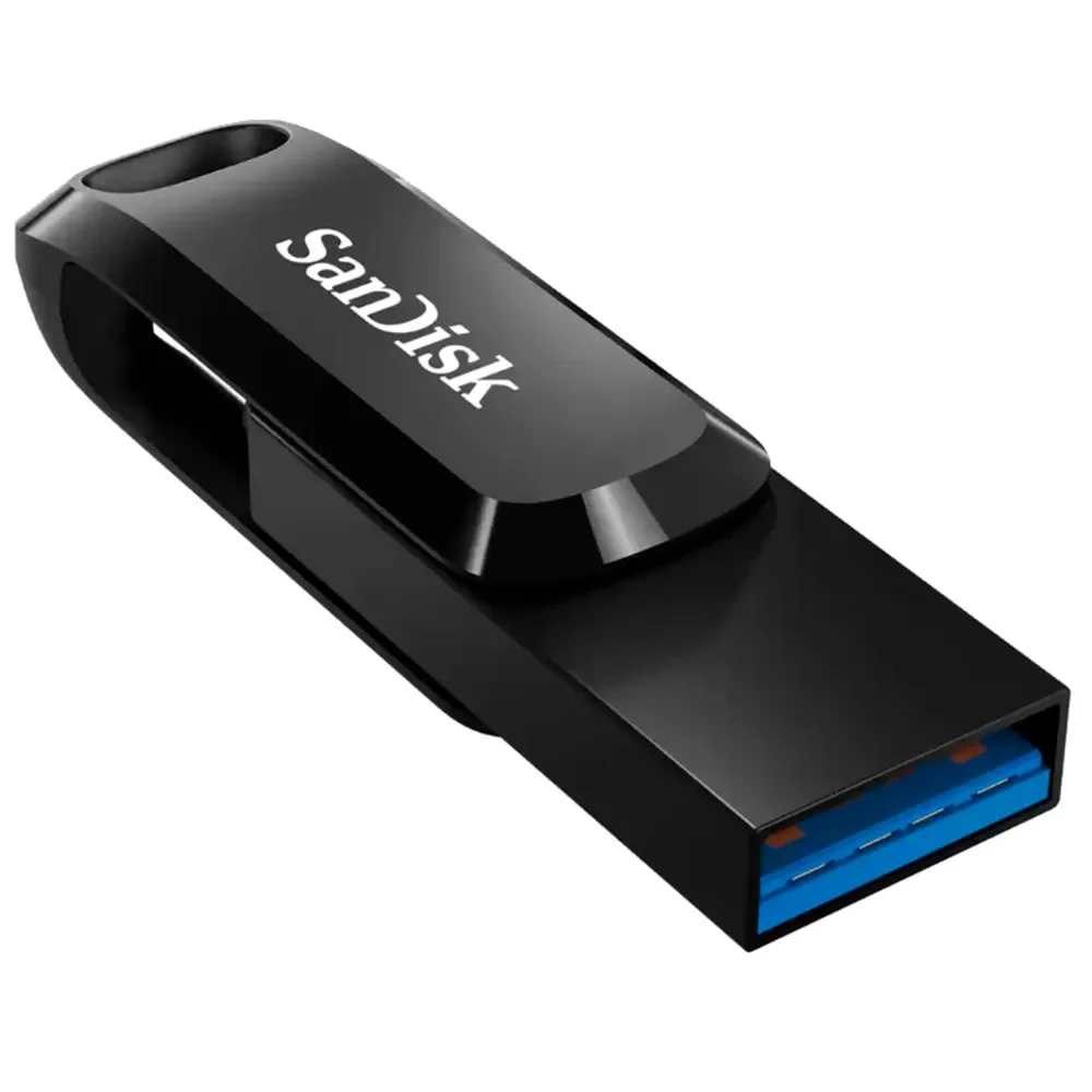 PENDRIVE 128GB DUAL DRIVE GO USB TIPO-C Y TIPO-A 400MB/S SANDISK SDDDC3-128G-G461