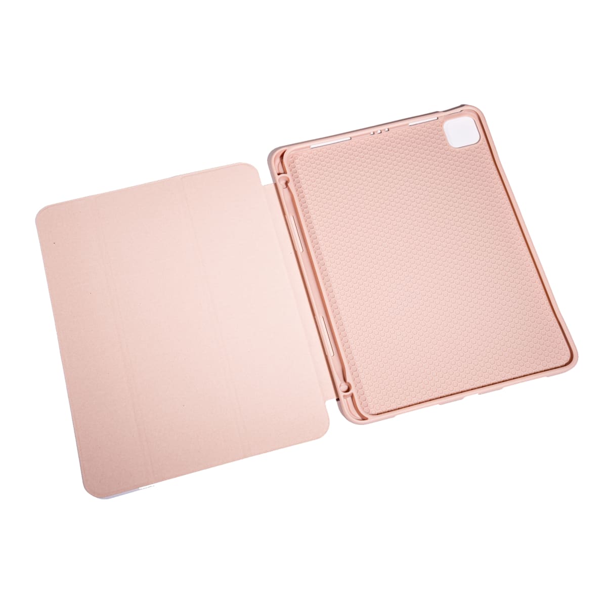 MAGNETICA CON TAPA DE CUERO ROSADO PALO IPAD 11´´ PRO DE 1RA/2DA/3RA GENERACION2